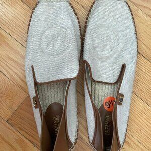Brand New  men's Michael Kors Cotton Canvas Espadrille size 9